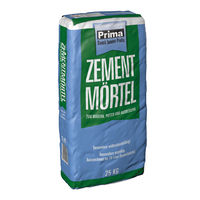 Prima Zementmörtel 25kg Verbrauch: ca. 1,5 kg/m²/mm