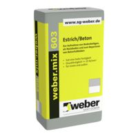 weber.mix 603 Estrich/Beton 25kg