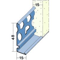 Sockelprofil Innen/Außen 2229 15mm 3m