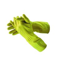 Handschuh Latex Velourisiert gelb Gr.9/L