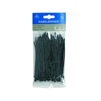 Kabelbinder schwarz  140x3,6 mm