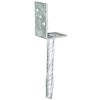 Pfostenträger L-Form fvz mit Dolle