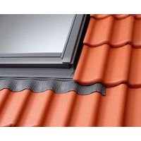 VELUX Eindeckrahmen EDZ PK08 0000 Ziegel Alu