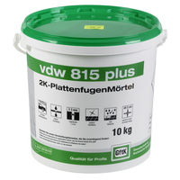 vdw 815 plus steingrau 10kg PlattenfugenMörtel