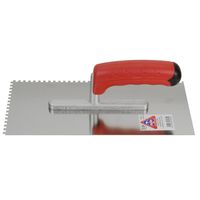 Glättekelle rfr. gez. 4x4 mm 2-Komp