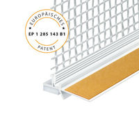 Laibungsprofil 3040-GL 6mm 2,4m Harter Abziehstreifen, mit Gewebe