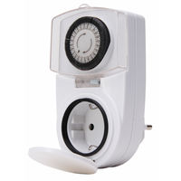 Tageszeitschaltuhr FR mechanisch IP44 ws Einstellzeit 30 Min.max. 48x Ein/Aus Tag