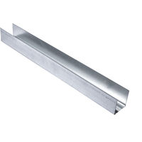 UW 50-Randprofile Stahl verz. 4 m