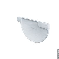 Rinnenboden steckbar rechts 333mm walzblank