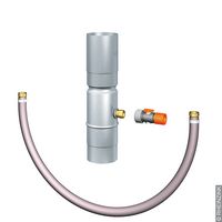 Regensammler 87x400mm walzblank