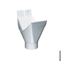 Rinneneinhangstutzen gerade 400/120mm walzblank