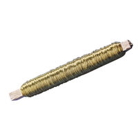 Blumendraht  gold, 0,55 mm , SB-Karte 1