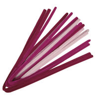 Chenilledraht-Mischung pink Töne 50x,9cm
