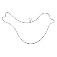 Draht Vogel 12.3x8cm