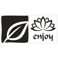 Labels GB: enjoy Blatt 25x25mm