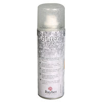 Glitterspray Fein silber 100ml