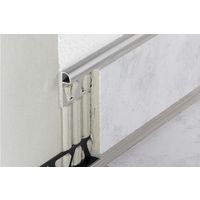 Schl.RONDEC E/PRG125BW Außenecke Dekorprofil brillantweiß H=12,5mm