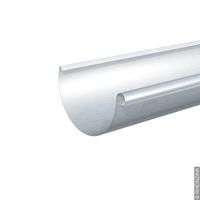 Dachrinne halbrund 0,7x333mm 3m walzblank
