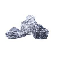 Alpensteine Gabionenst. 60-150mm 500kg Kalkstein, grau-schwarz-weiß