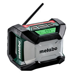 Metabo Akku-Baustellenradio R 12-18 BT ohne Akkupack mit Netzkabel im Karton