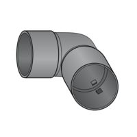 Drän Winkelstück 90° DN 100