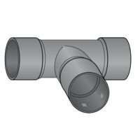 Drän T-Stück DN 80