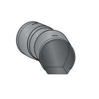Strasil Bogen 45° DN 100