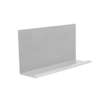 Winkelblech mit Wasserfalz Alu-Natur 1m