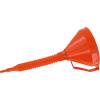 Trichter 160mm orange Flexauslauf Länge 320mm, PE