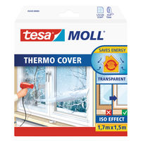 Tesa Isolierfolie Thermo Cover 1,50m für Fenster in verschiedenen Längen