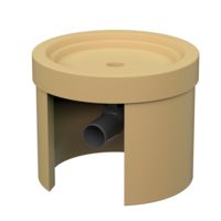 Konsolzylinder 18-22cm mit Rußschutzscheibe