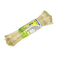Wäscheleine Gold Stahl  60 m