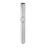 Stahl-Standrohr m.Deckel vz. DN100/1000