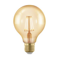 Leuchtmittel LED E27 G80 4W amber