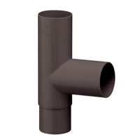 Rohrabzweiger 87° 86155 DN 50/50 dunkelbraun