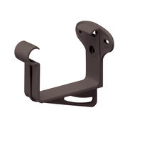 Stirnbretthalter 86504 NW 68 dunkelbraun für Kastenrinne
