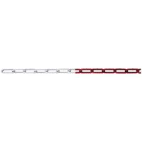 Absperrkette Stahl fvz. rot-weiß 15 m