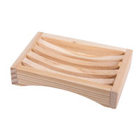 Holz-Seifenschale 12,3x8x2,5cm