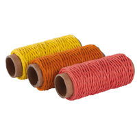 Hanfkordel gelb orange rot 3Fb.ß12m 36m