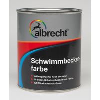 Albrecht Schwimmbeckenfarbe capriblau 750ml