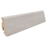 Stecksockelleiste 19x58mm 2,2m Disano Eiche naturweiß wasserresistent