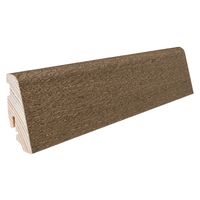 Stecksockelleiste 19x58mm 2,2m Eiche schilfbraun furniertgeölt