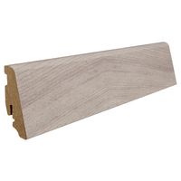 Stecksockelleiste 19x58mm 2,2m Dekor Eiche Emilia samtgrau
