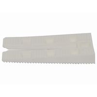 Montagekeile 76x38x10mm 22 Stück SB weiß