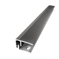 Endprofil PF 787 edelstahl 90 cm Futura Click Aluminium eloxiert