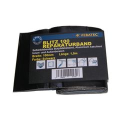 Reparaturband BLITZAlu schwarz100mmx1,5m