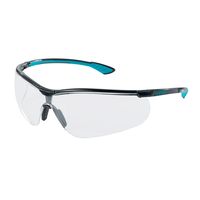 Schutzbrille sportstyle farbl.sv extr. schwarz/petrol RT