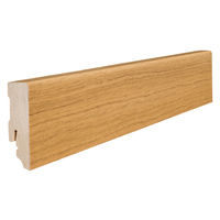 Stecksockelleiste 16x58x2200mm Eiche astig furniert geölt