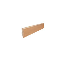 Stecksockelleiste 16x58x2200mm Buche gedämpft str. furniert geölt