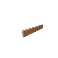 Stecksockelleiste 16x40x2200mm Bernstein furniert geölt